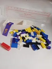 LEGO Coast Guard Boat Bulk Lot of 50+ Assorted Mixed Color Building Brick Pieces