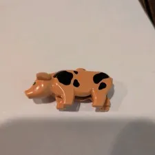 Lego Animal Spotted Pig Minifigure 7189 70813