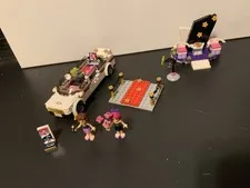 LEGO Friends 41107 Pop Star Limousine Complete Set 265 pcs No Box Age 6-12