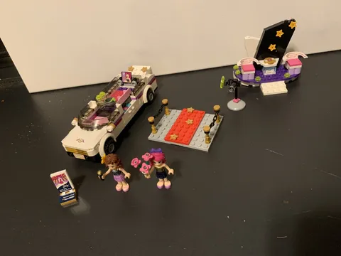 LEGO Friends 41107 Pop Star Limousine Complete Set 265 pcs No Box Age 6-12