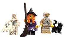LEGO BAM Minifigures: 3 x Halloween Minifigures (Sept 25 Wave) New, Unused