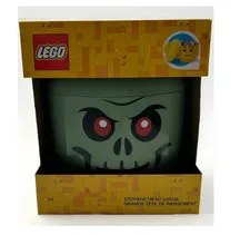 Lego LARGE Green Zombie Storage Head Halloween 10.5 inch High 9 inch wide