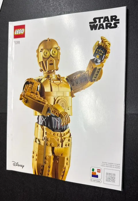 Lego 75398 Star Wars C-3PO -Instruction Manual Only