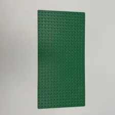 LEGO Green Baseplate 16x32 Stud Building Plate Board 5x10 Inch Green