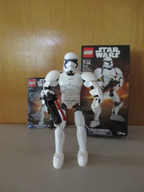Lego Star Wars 75114 First Order Stormtrooper w/Orig Box & Manual