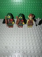 Lego CMF lot, Series 16 Rogue X2 And Series 13 Goblin X1 Accessories And Stands 