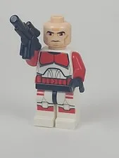 LEGO Star Wars Clone Shock Trooper, Coruscant Guard w/Blaster Minifigure Genuine