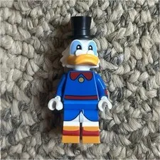 LEGO Disney Minifigures Scrooge McDuck Minifigure, Plastic, Age 5+