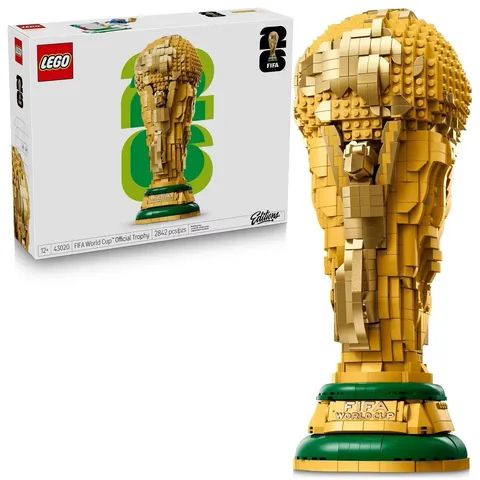 LEGO Editions 2026 FIFA World Cup Official Trophy Building Set 43020 NIB