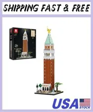 Architecture Building Set for Adults – Venice Landmark Tower St. Mark’s 