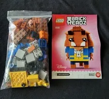 Lego Brickheadz Disney Beauty & The Beast The Beast #41596 Complete Retired