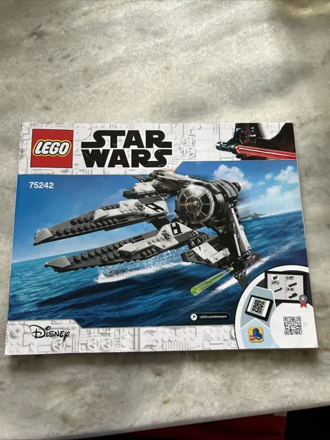 LEGO Star Wars Black Ace TIE Interceptor (75242)  Manual Only