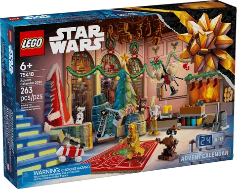 LEGO Star Wars Advent Calendar 2025 (75418) New In Box Sealed.