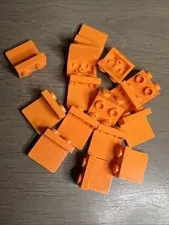 LEGO 44728 Orange Bracket 1 x 2 - 2 x 2 - 15 Pieces