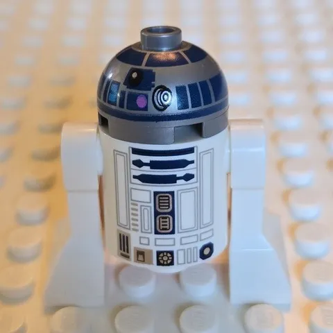 LEGO R2-D2 - SMART Tag on Back 75423 sw1506 Minifig Complete