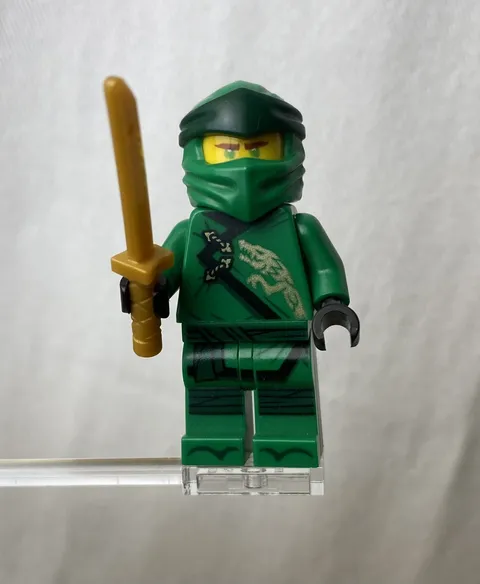 Lego Minifigure Lloyd Legacy Dark Green Sash njo0490 Ninjago 2019 Rare 