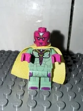 LEGO Marvel Super Heroes: Vision Minifigure Yellow Spot (sh0303)