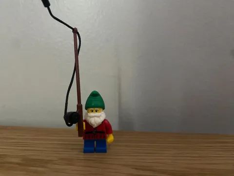 Lego Lawn Gnome Minifigure Collectible Series 4 8804 CMF col049 col04-1 Complete