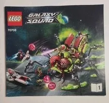 Official LEGO Brand 70708 Galaxy Squad Hive Crawler Instruction Manual