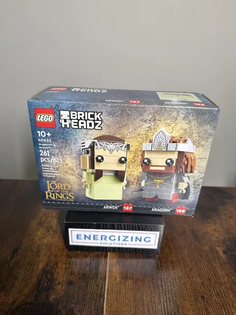 LEGO BRICKHEADZ: Aragorn & Arwen (40632) New/sealed, Unopened