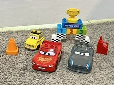 LEGO Duplo Cars Lightning McQueen Jackson Storm Luigi Piston Cup 10857 Partial