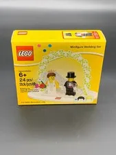 LEGO 40165 Wedding Favor Bride Groom Minifigure Set SEALED Retired RARE (52) 