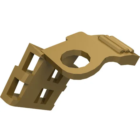 LEGO® Part 23983 - Minifigure Armor Shoulder Pad with Scabbard for 2 Katanas