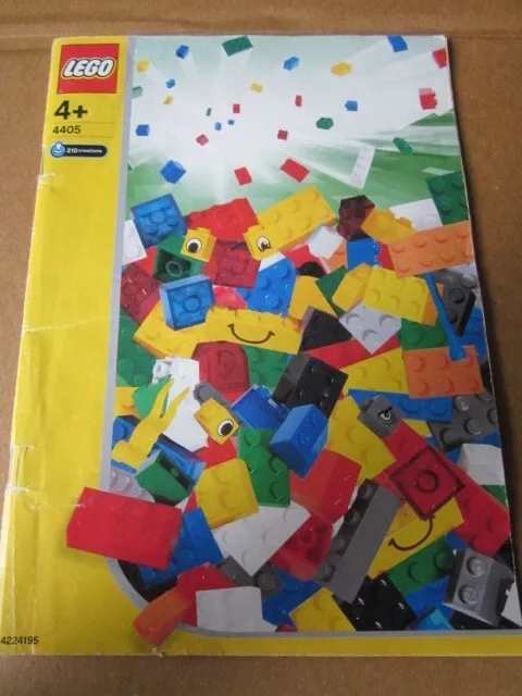 Lego Building Instructions Instruction 4405 (4+)