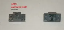 LEGO NEW 2x2 Dark Stone Grey Vertical Pin 1x2 Plates (2x) 4239373 Brick 30592