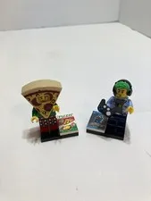 Lego Minifigure Collectibles #71025 Series 19 Video Gamer & Pizza Costume Guy