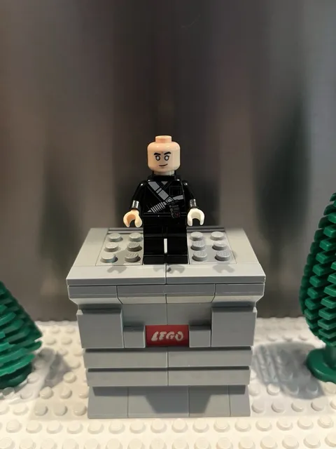 Lego sw0789 Chirrut Imwe Minifigure Star Wars Rogue One Dual head No Skirt Hair