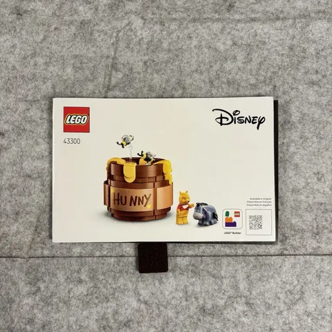 Lego Instruction Booklet Manual ONLY - Disney Winnie The Pooh Hunny Pot - 43300