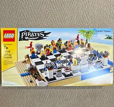 LEGO Pirates Pirates Chess Set 40158 857pcs 7+ Chess Game Box