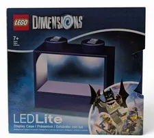 LEGO Dimensions LED Lite BLUE Display Case for Minifigures NEW SEALED
