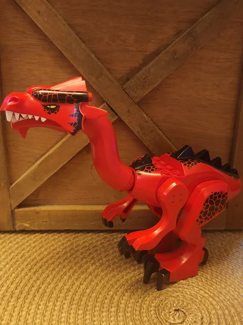 LEGO 70403 Red Dragon Replacement Parts Castle Head Leg Body Arm