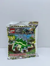 NEW SEALED Lego Jurassic World Stegosaurus foil pack Polybag 122111