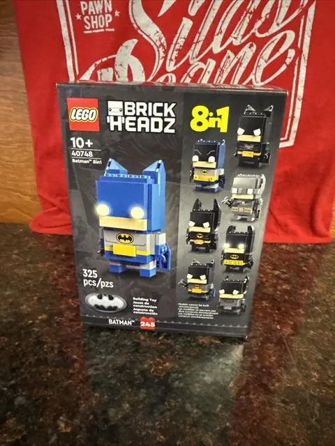LEGO 40748 Brickheadz DC Comics Batman 8-in-1 | New In Box ***RETIRED*** (LOOK)
