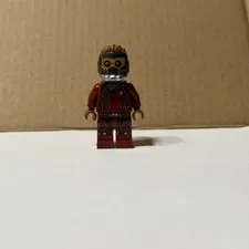 LEGO Marvel Super Heroes Star-Lord Mask Jacket w/Side Buttons Minifigure sh0123