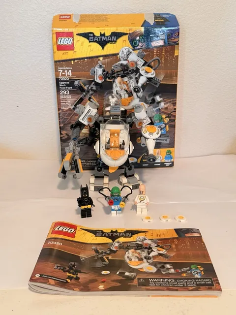LEGO The LEGO Batman Movie: Egghead Mech Food Fight (70920)