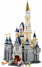LEGO Disney: The Disney Castle (71040) Preowned w/ Manual NO BOX -REBRICKS