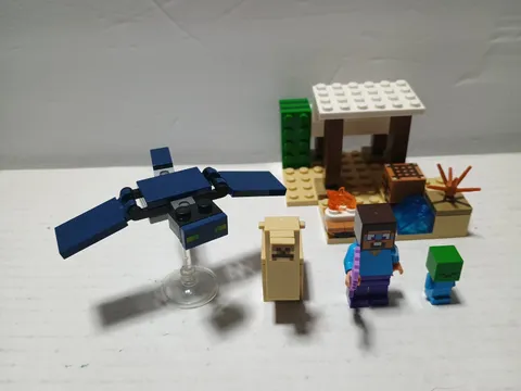 Lego 21251 Minecraft Steve's Desert Expedition - Used 100% Complete - Retired --