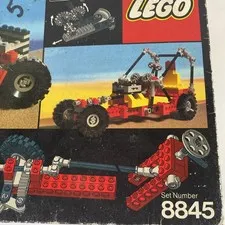 LEGO TECHNIC: Dune Buggy (8845) Vintage, Incomplete Parts Pieces Vehicle Kit