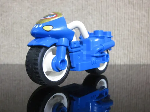 Lego Duplo Blue Wonder Woman Motorcycle Superhero Motor Bike Cycle