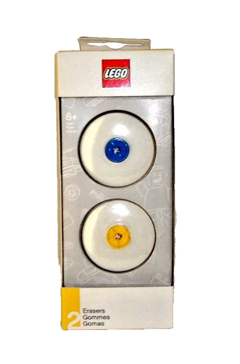 Lego Erasers 2 Pack - L51518WM - NIB - 2015