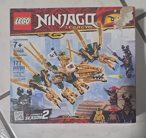 LEGO NINJAGO Legacy 70666 The Golden Dragon Brick Separator 171 pcs 7+