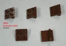 LEGO NEW 2x2 Reddish Brown Hinge Top (5x) 6167644 Brick 6134