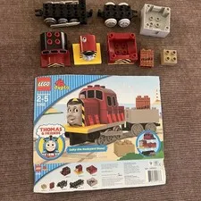 LEGO Duplo 3352 Thomas & Friends Salty the Dockyard Diesel Complete 8 Pcs Box