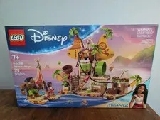 LEGO Disney Moana 2 Kakamora Barge Kids Toy Maui Moana 43258 BRAND NEW SEALED