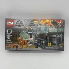 LEGO Jurassic World: Stygimoloch Breakout (75927) 222 Pcs Sealed Damaged Box