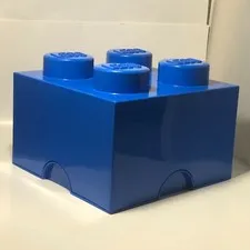 LEGO 4 Stud Stackable Storage Brick Blue B45